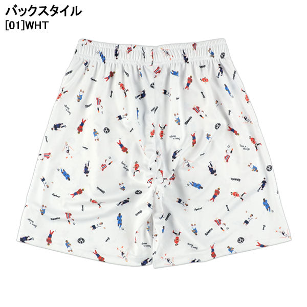 【ネコポス対応可】スパッツィオspazioレジェンド総柄プラパン2GE1156サッカーフットサルプラクティスパンツメンズ