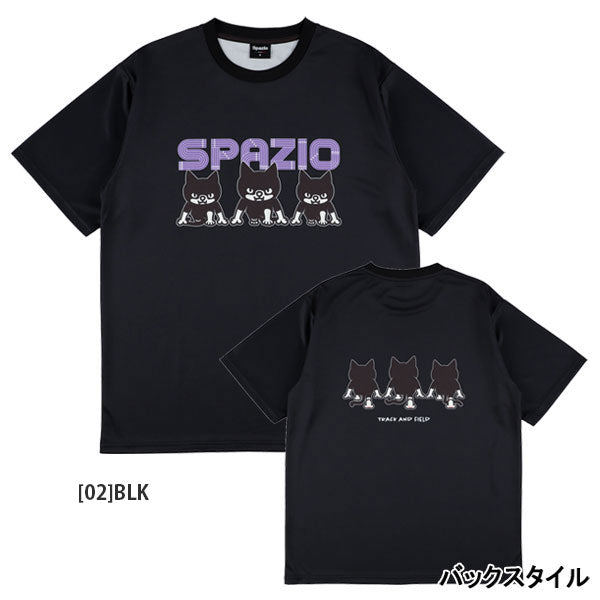 陸上TシャツスパッツィオSpazioPIPPOスタートプラ別注GE1177半袖メンズジュニアランニング