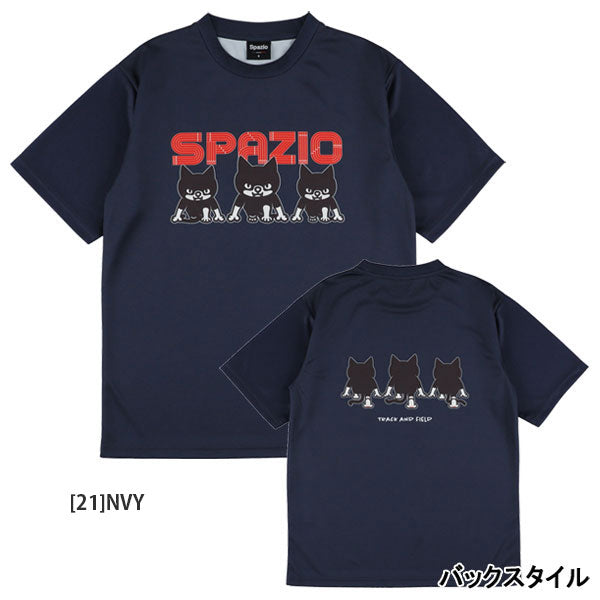陸上TシャツスパッツィオSpazioPIPPOスタートプラ別注GE1177半袖メンズジュニアランニング