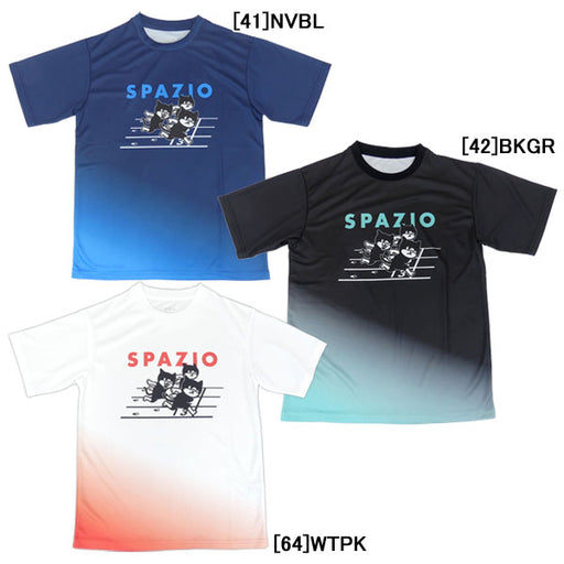 陸上TシャツスパッツィオSpazioPIPPOゴールテープ半袖プラ別注GE1178ランニングメンズジュニア子供