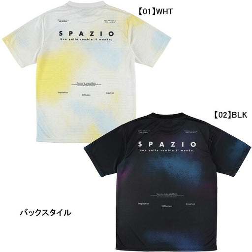 【ネコポス対応可】スパッツィオSpazioジュニアJr.グラデアートプラシャツGE1180サッカーフットサル練習着子供用