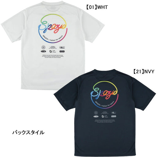 【ネコポス対応可】スパッツィオSpazioジュニアJr.ネオンサークルプラシャツGE1181サッカーフットサル練習着子供用