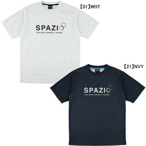 【ネコポス対応可】スパッツィオSpazioジュニアJr.ネオンサークルプラシャツGE1181サッカーフットサル練習着子供用