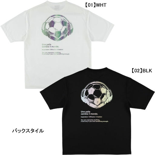 【ネコポス対応可】スパッツィオSpazioジュニアJr.ボールヘッドフォンOVSプラシャツGE1182サッカーフットサル練習着子供用