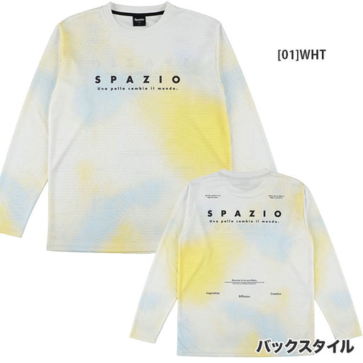 【ネコポス対応可】スパッツィオSpazioジュニアJr.グラデアートロンプラGE1184サッカーフットサルプラクティスシャツ長袖子供用