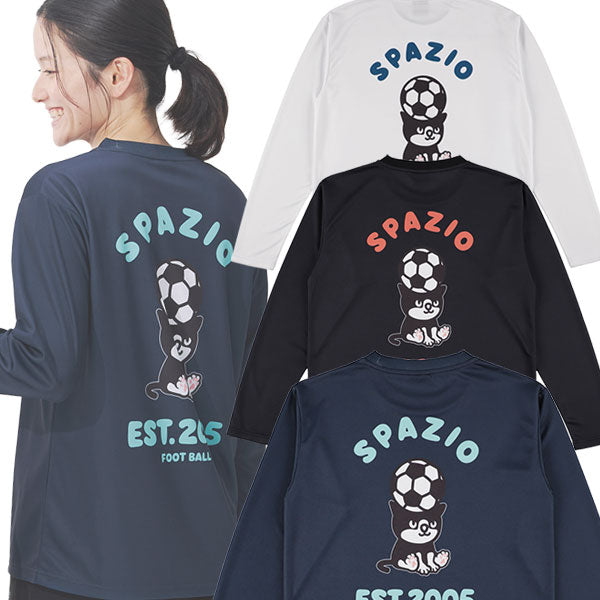 【ネコポス対応可】スパッツィオSpazioPippo-FBロングプラシャツGE1187サッカーフットサルプラクティスシャツ長袖メンズ