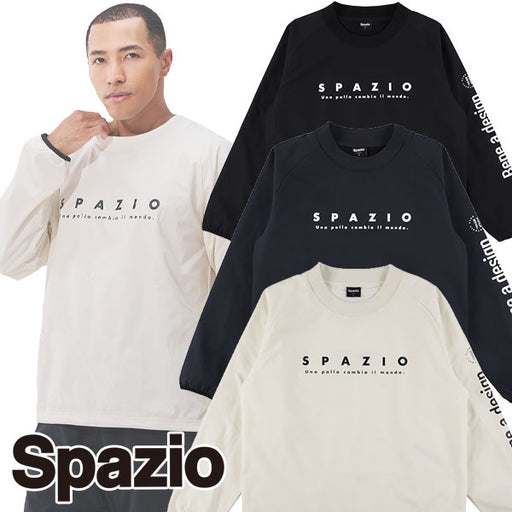 スパッツィオSpazio裏起毛長袖ピステGE1191サッカーフットサルトレーニングトップメンズ