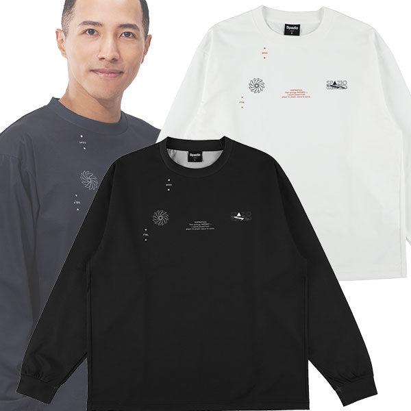 【ネコポス対応可】スパッツィオSpazio綿タッチオーバーサイズロンTGE1195サッカーフットサルロングＴシャツメンズ