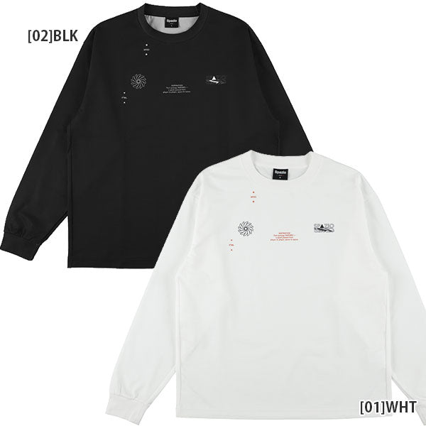 【ネコポス対応可】スパッツィオSpazio綿タッチオーバーサイズロンTGE1195サッカーフットサルロングＴシャツメンズ