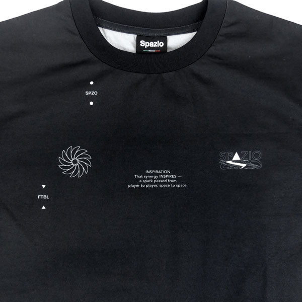 【ネコポス対応可】スパッツィオSpazio綿タッチオーバーサイズロンTGE1195サッカーフットサルロングＴシャツメンズ