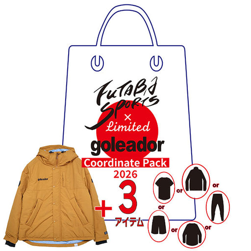 ゴレアドールgoleadorCoordinatePack2026福袋GFS-005中綿コートサッカーウェア4点セットメンズ