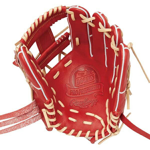 【型出し済み】ローリングスRawlings硬式グローブ内野手用プロプリファードウィザード#02即使用柔らかグローブGH4PW2N52MG-WIN
