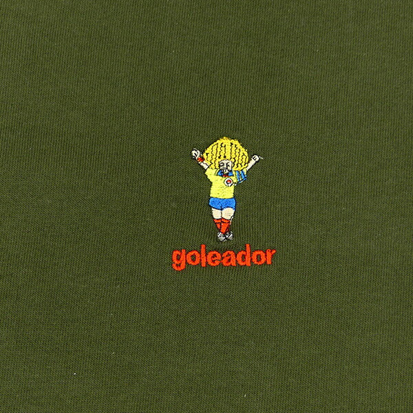 ゴレアドールgoleadorレジェンドNo.10TシャツコロンビアGM030サッカーフットサルカジュアル半袖厚手メンズ