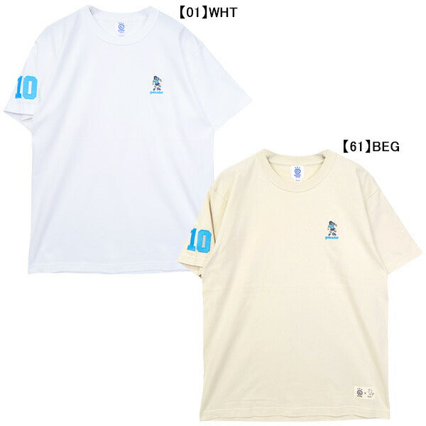 ゴレアドールgoleadorレジェンドNo.10TシャツアルゼンチンGM033サッカーフットサルカジュアル半袖厚手メンズ