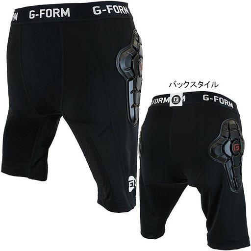 【ショップ限定エントリーでさらに+9倍】ジーフォームG-FORMGKImpackShortLinerゴールキーパー専用プロテクター付きショーツGS0202013GS0202014GS0202015サッカーフットサル衝撃吸収着圧黒