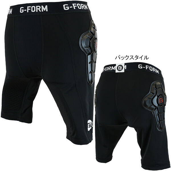 【ショップ限定エントリーでさらに+9倍】ジーフォームG-FORMGKImpackShortLinerゴールキーパー専用プロテクター付きショーツGS0202013GS0202014GS0202015サッカーフットサル衝撃吸収着圧黒