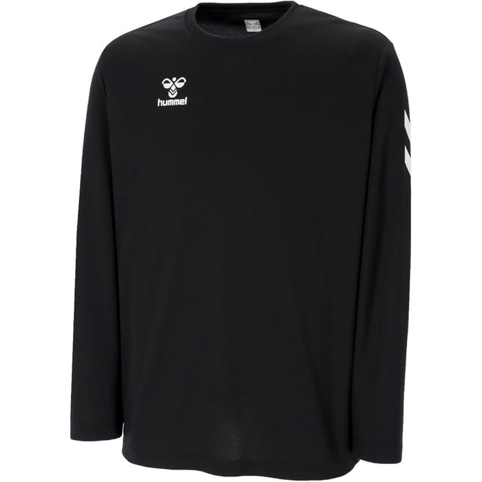 【ネコポス送料無料】ヒュンメルhummelロングTシャツワンポイントロングＴシャツ長袖メンズレディース一般吸汗速乾HAP7248