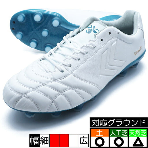 【ショップ限定エントリーでさらに+9倍】ヴォラート3PROヒュンメルhummelHAS1244R-1050ホワイトグリーンサッカースパイク