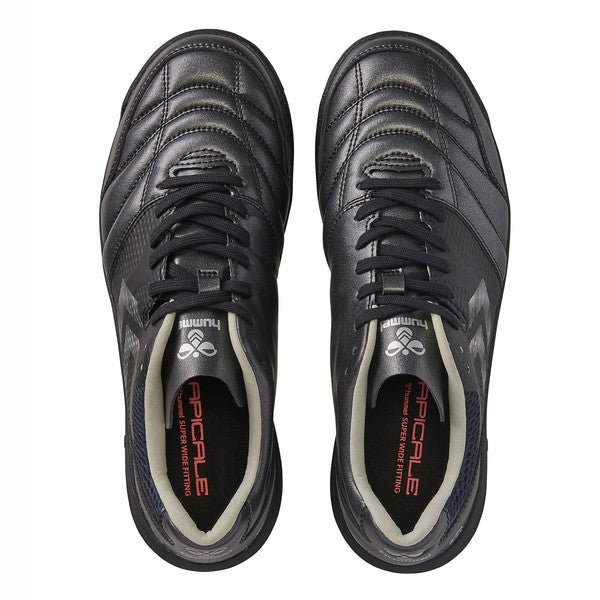 アピカーレ6.0PROSUPERWIDETFヒュンメルhummelHAS3122-9095ブラックシルバーフットサルシューズ屋外人工芝
