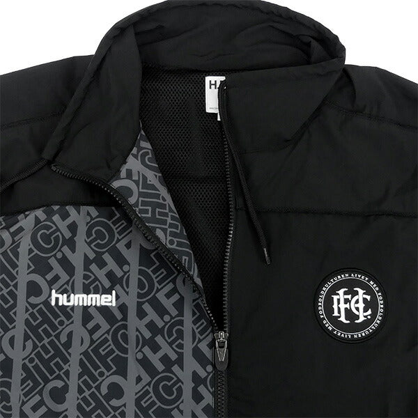 ヒュンメルhummel裏メッシュH.FCウィンドジャケットHAW2189サッカーフットサルブレーカージャケットジップメンズ