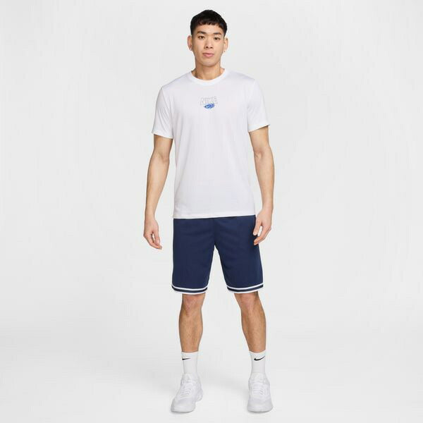 【ネコポス送料無料】ナイキNIKEメンズバスケットボールゲームシャツ胸中央ロゴアイコンHF6212-100半袖