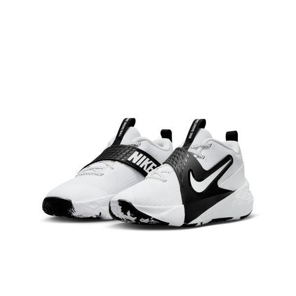 ナイキNIKEジュニアバスケットボールシューズミニバスナイキTEAMHUSTLED12GSチームハッスルD12バッシュバスケ子供部活練習試合HF6279-101