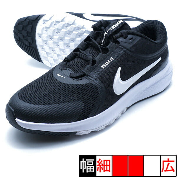 スターランナー5GSナイキNIKEHF7004-002ブラックジュニアランニングシューズ