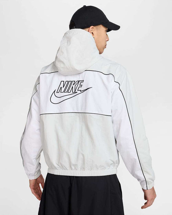 NIKEナイキメンズフーデッドジャケットナイキクラブフルジップウインドブレーカー長袖HJ2013-025