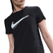 【ショップ限定エントリーでさらに+9倍】【ネコポス送料無料】NIKEナイキランニングシャツ半袖レディースSWSHスウッシュHBRDFドライフィットHJ2205-010