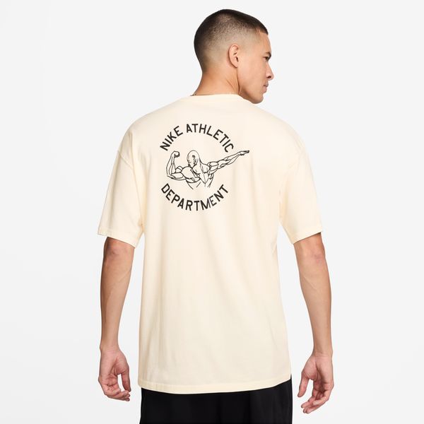 【ネコポス送料無料】ナイキNIKEメンズマックス90フィットネスTシャツ半袖M90GYMCULTメンポリHJ3694-110
