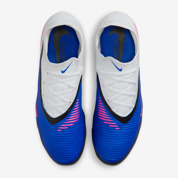 リアクトファントム6LOWプロTFナイキNIKEHJ4123-446レーサーブルーサッカートレーニングシューズ