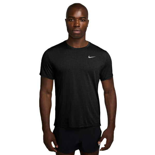 【ショップ限定エントリーでさらに+9倍】【ネコポス送料無料】ナイキNIKEメンズDri-FITショートスリーブランニングトップTシャツ半袖BREATHEMILERSS25SUHJ4182-010