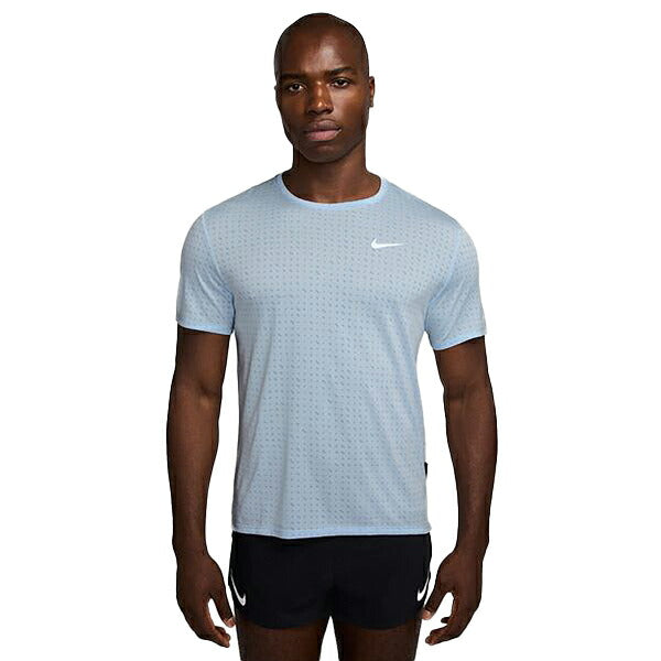 【ショップ限定エントリーでさらに+9倍】【ネコポス送料無料】ナイキNIKEメンズDri-FITショートスリーブランニングトップTシャツ半袖BREATHEMILERSS25SUHJ4182-422