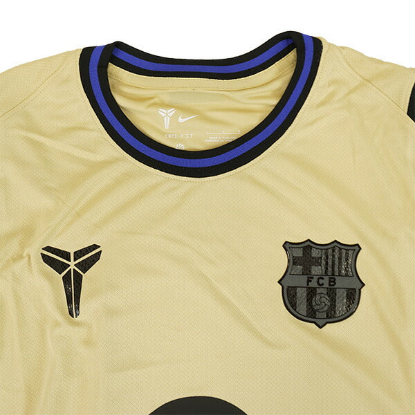 【ショップ限定エントリーでさらに+9倍】バルセロナFCB2025-26レプリカアウェイユニフォームHJ4603-784サッカー半袖チームゴールドナイキNIKE
