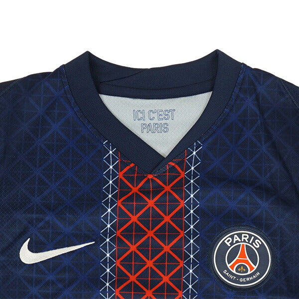 パリサンジェルマンジュニアPSG2025-26レプリカホームユニフォームHJ5293-411サッカー半袖ミッドナイトネイビー子供用ナイキNIKE
