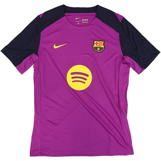 バルセロナFCB2025-26ストライクDri-FITトップHJ7752-552サッカーレプリカプラシャツ半袖ビビッドパープルナイキNIKE