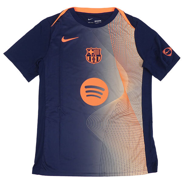 FCバルセロナFCBDri-FITサッカープレマッチトップナイキHM3437-411ラ・リーガレプリカプラクティスシャツメンズ