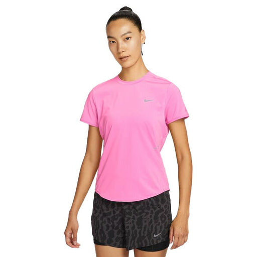 【ネコポス送料無料】ナイキNIKEレディースランニングシャツスウィフトDFS/S25FATシャツ半袖ピンクHM9699-675