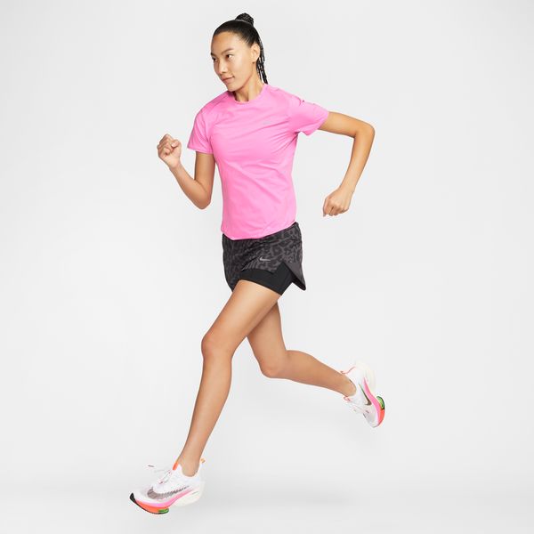 【ネコポス送料無料】ナイキNIKEレディースランニングシャツスウィフトDFS/S25FATシャツ半袖ピンクHM9699-675
