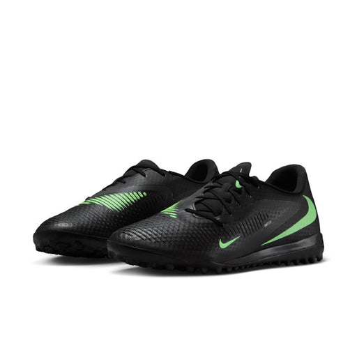 ファントム6LOWACADTFナイキNIKEHQ2325-001ブラックグリーンサッカートレーニングシューズ