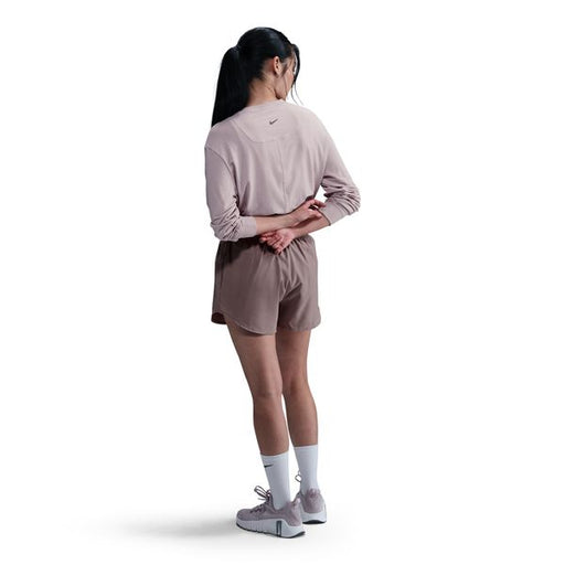 【ネコポス送料無料】ナイキNIKEレディースDri-FITロングスリーブトップTシャツ長袖ワンリラックスドDF24HOHQ3230-019パープル