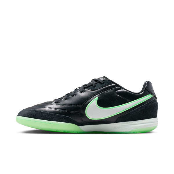 ティエンポストリートガトナイキNIKEHQ7017-001ブラックグリーンフットサルシューズ