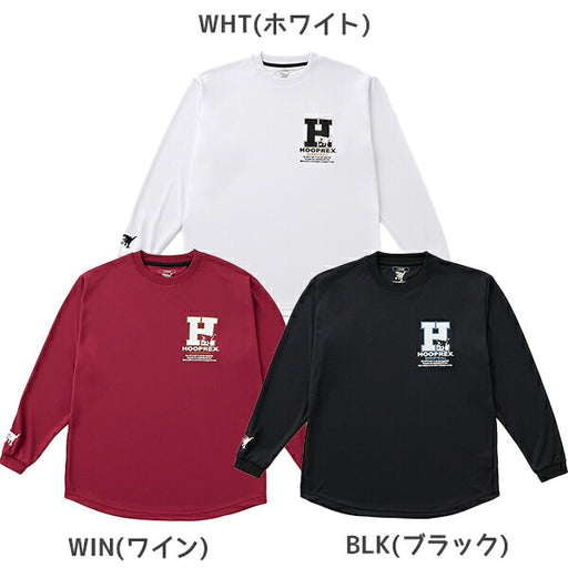 【ネコポス送料無料】オンザコートバスケットボールゲームシャツロングスリーブシャツTシャツ長袖メンズレディース左胸