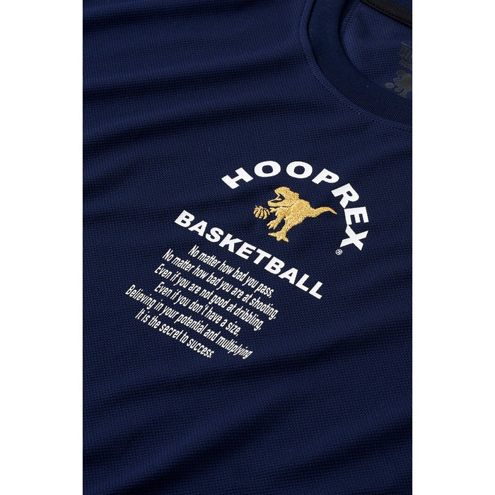 【ネコポス送料無料】オンザコートHOOPREXバスケットボールメンズレディースTシャツ半袖HRXS-100
