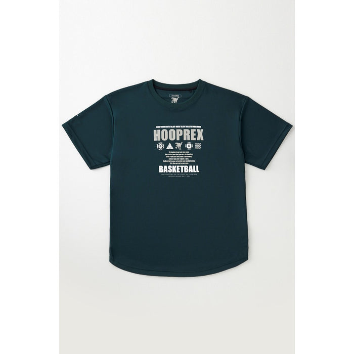 【ネコポス送料無料】オンザコートHOOPREXバスケットボールメンズレディースTシャツ半袖HRXS103