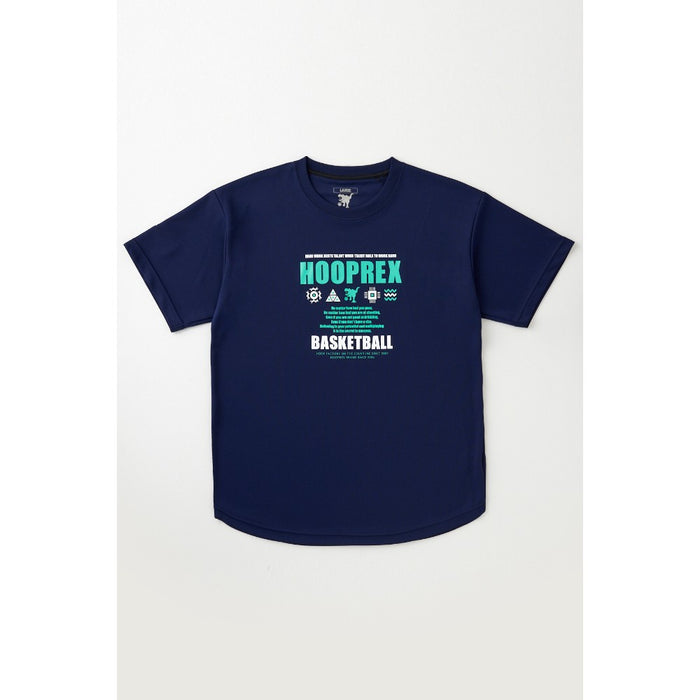 【ネコポス送料無料】オンザコートHOOPREXバスケットボールメンズレディースTシャツ半袖HRXS103