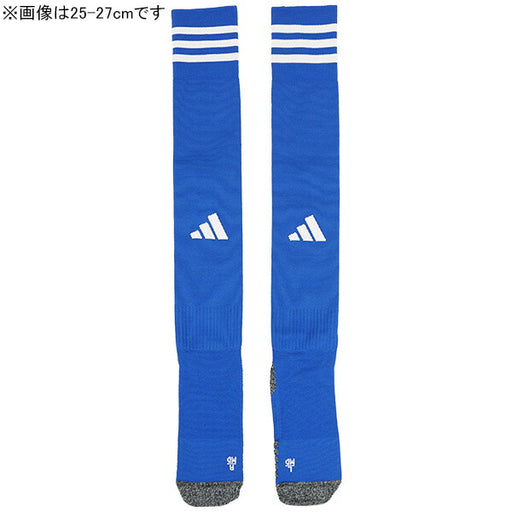 【ショップ限定エントリーでさらに+9倍】【ネコポス送料無料】アディダスadidasジュニアADI23ソックスHT5028Jサッカーフットサルストッキング靴下3本ラインブルー子供用