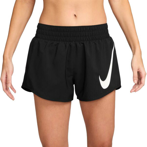 【ネコポス送料無料】ナイキNIKEレディースランニングパンツONESWSH3IN25FAワンスウッシュショートパンツブラックHV2617-010
