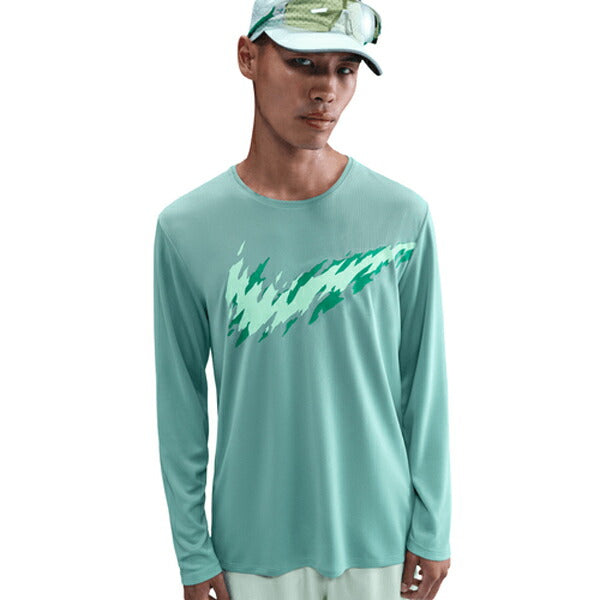 ナイキNIKEマイラーメンズドライフィットUVロングスリーブランニングトップ25HOHV2661-017