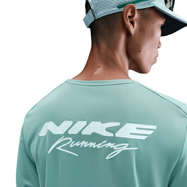 ナイキNIKEマイラーメンズドライフィットUVロングスリーブランニングトップ25HOHV2661-017